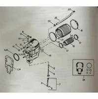 Transom Assembly For Alpha One Gen I Bell Housing
